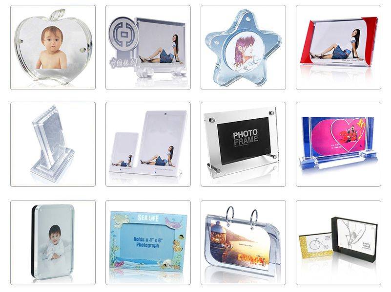 Acrylic Display Photo Frame