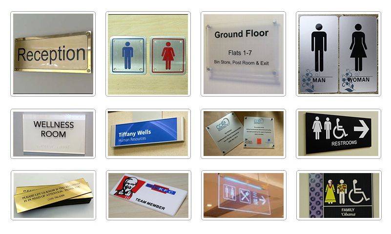 Acrylic Signage Display