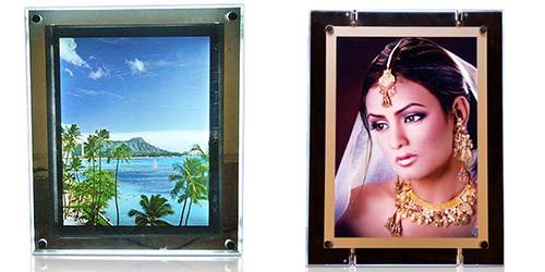 Wall mounted Acrylic Photo Frames