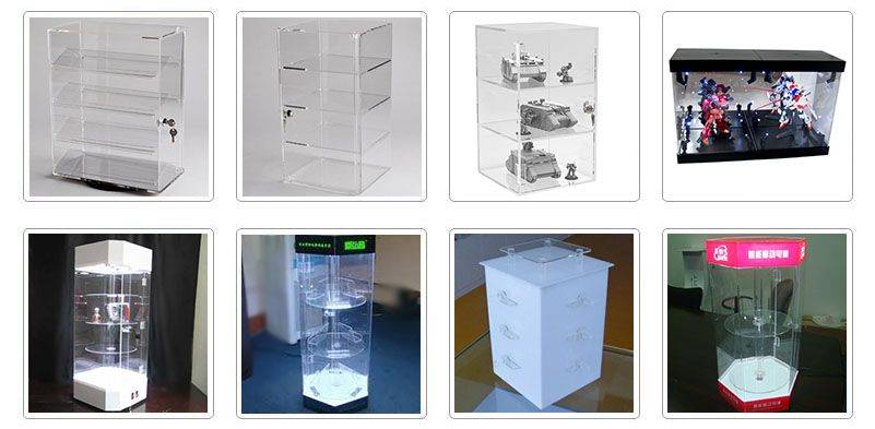 perspex acrylic display cases