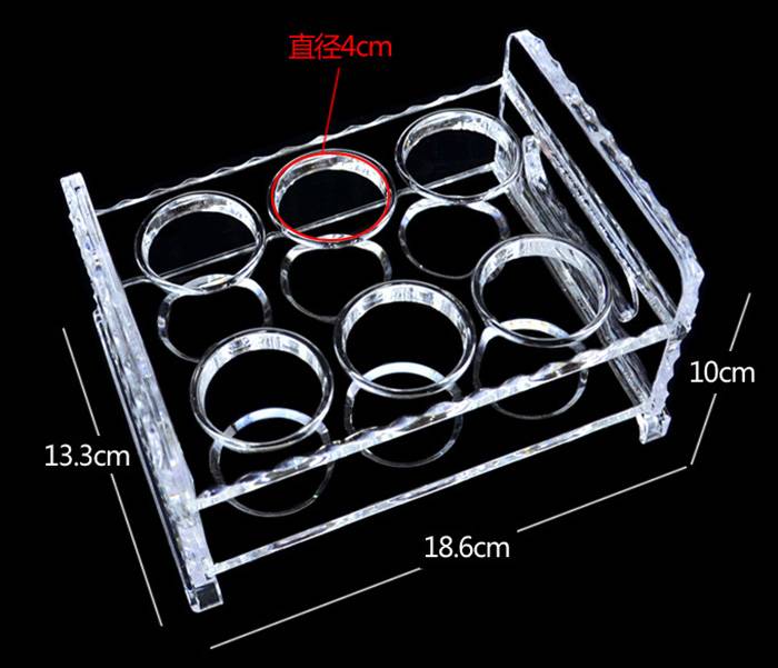 Acrylic Wine Glass Holder