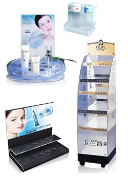 Acrylic Cosmetic Display Stands