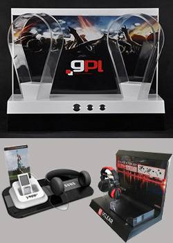 Acrylic Headphone Display Stands