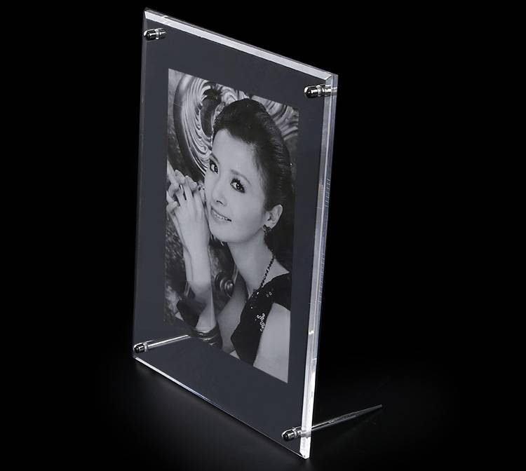 Tabletop Acrylic Picture Frame with Screw Consist