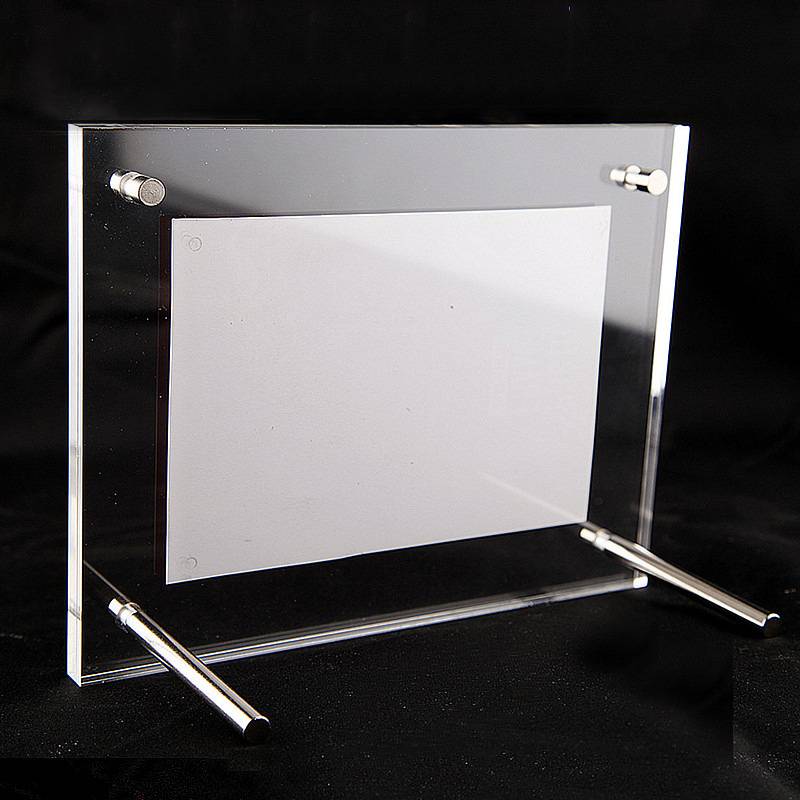 Tabletop Acrylic Picture Frame with Screw Consist