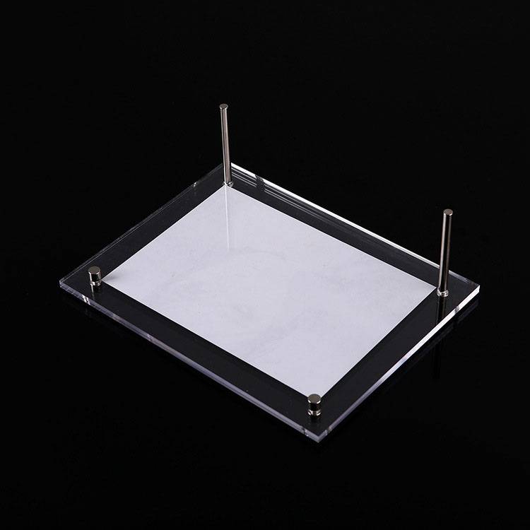 Tabletop Acrylic Picture Frame with Screw Consist