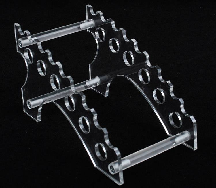 Premium 15 Pen Clear Acrylic Display Stand Holder