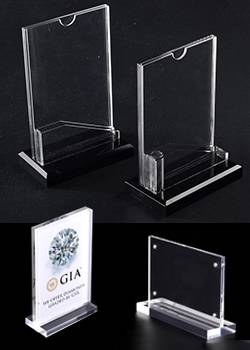 Acrylic Sign & Menu Holders