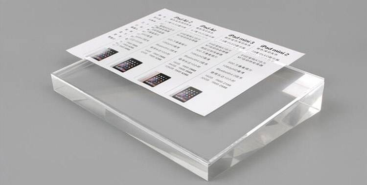 Thick Clear Acrylic Stand