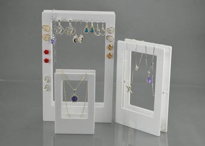 Accessories Organizer Acrylic Box Stand Collect Hanging Earrings And Jewelry Display