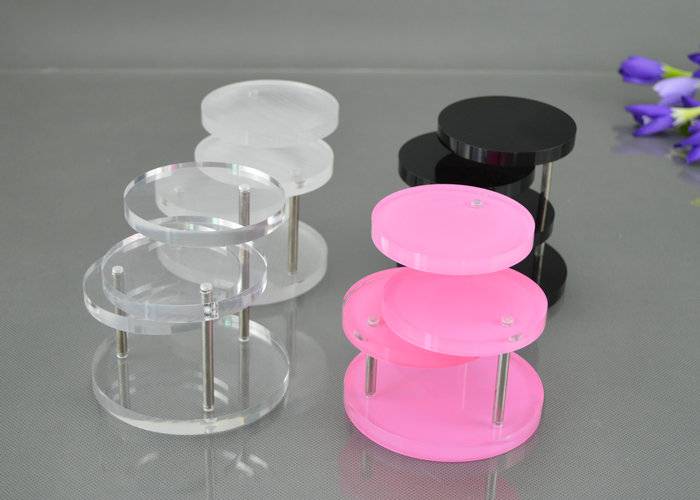 3 Tier Mini Acrylic Display Stand Tower Tray