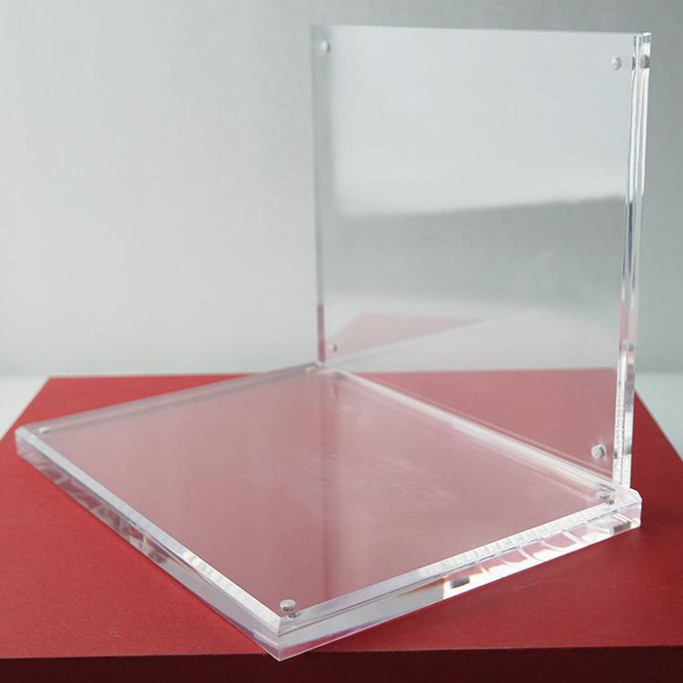 L-Shaped Single Article/Jewelry Display Stand - Countertop - Chrome Finish