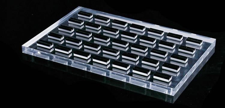 Jewelry Ring Display Organizer Storage Box Case Tray Holder with 35 Slot Ring Display