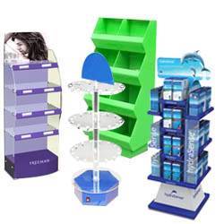 Acrylic Floor Display Shelves