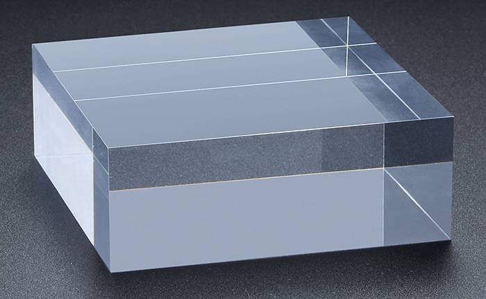 60mm Thickness Clear Plexiglass Solid Display Block Acrylic Square