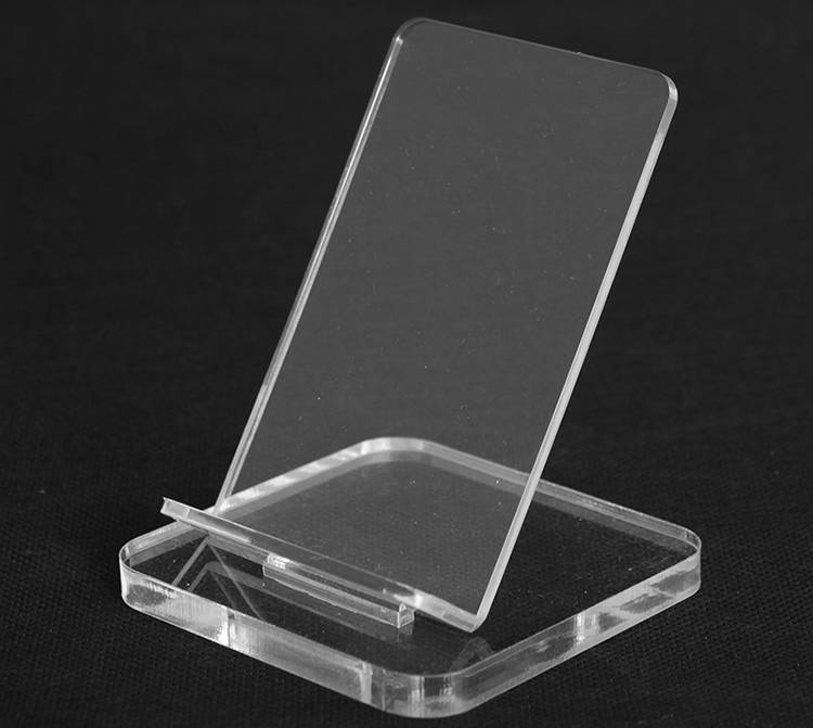 Universal Mobile Cell Phone Clear Acrylic Display Stand Mount Holder
