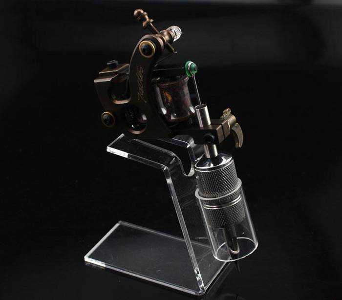 Transparent Acrylic Tattoo Gun Supply Stand Rack