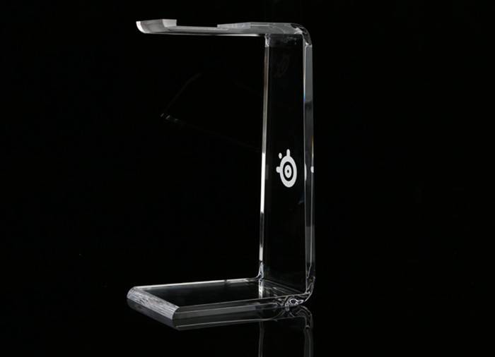 Acrylic Earphone Headset Hanger Holder Headphone Desk Display Stand