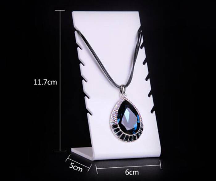 Acrylic Necklace Pendant Jewelry Display Stand Holder