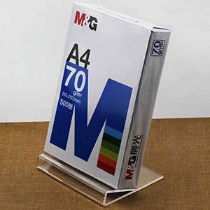 Large Clear Acrylic Easel Perfect for Displaying Books, Paintings, iPads XH41