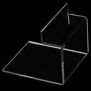 Countertop C-style Clear Acrylic Perspex Shoe Displays & Stands XH0113