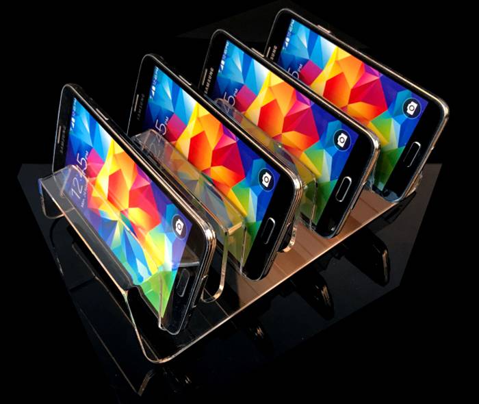 Multi Tiers U-type Mobile Cell Phone Display Stand