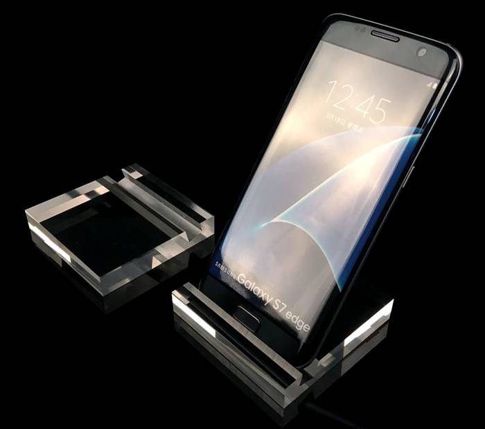 Clear Acrylic Crystal Mobile Cell Phone Display