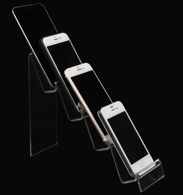 Clear Acrylic Purse and Wallet Display Stand Holder
