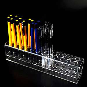 Clear Acrylic Pencil Eyebrow Stand Holder XH0129