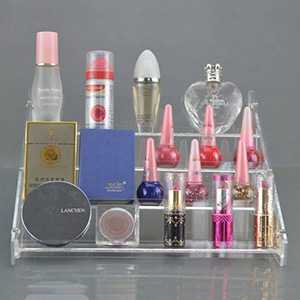 Countertop Acrylic Makeup Cosmetic Display, Lipstick Display Stand XH0009