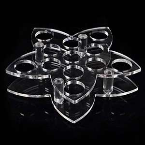 12 Cup Tabletop Acrylic Wine Glass Cup Holder XH04