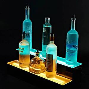 Illuminated LED Liquor Bottle Display Holder