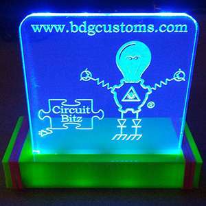 Acrylic Lighted Edge Lit Led Sign