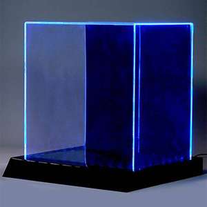 Illuminated Acrylic Model Display Case