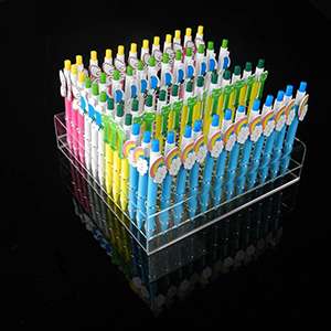 Clear Acrylic Pen Pencil Stand Holder XH0149