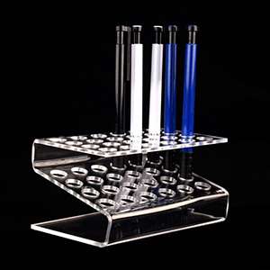 Z Shaped Clear Arcylic Display Stand Holder Rack