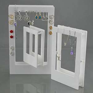 Accessories Organizer Acrylic Box Stand Collect Hanging Earrings And Jewelry Display