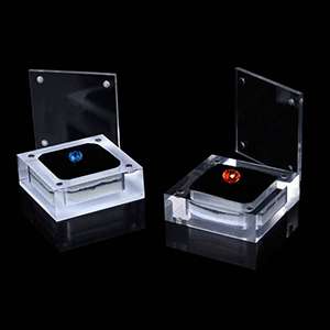 Acrylic Jewelry Crystal Box Storage Gift Case Display