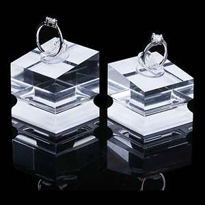 Ring Display Modern Acrylic Ring Holder Display Stand