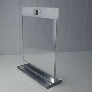 Table Tents with Magnet Enclosures, T-shaped Sign Holders