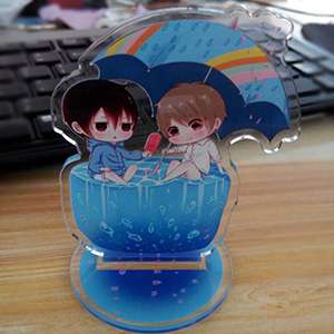 Printing Anime Acrylic Action Figure Stands