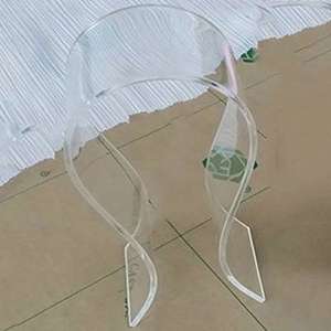 Acrylic Headphone (Headset) Stand/Headphone Holder/ Headphone Hanger for wide variety sizes of headphones