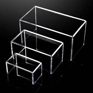 Clear Acrylic U-Shaped Riser