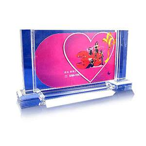 APF-P834 Clear Acrylic Free-Standing Photo Frame
