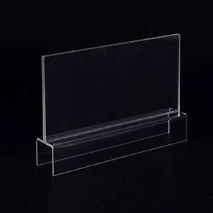 Acrylic Station Nameplate Card Office Table Seat Position Brand U-type Listing