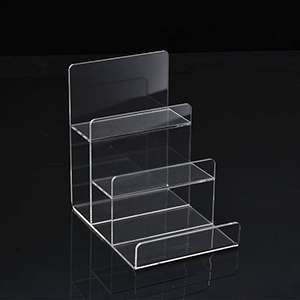 Clear 2/3/4/5/6 Tier Retail Acrylic Display Holder Rack