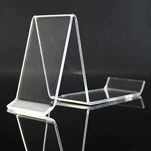 Multifunction Acrylic Shoes Display Stand V Shape Shoe Rack Shelf Holder