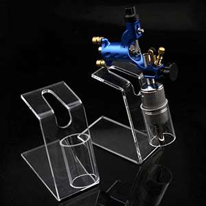 Transparent Acrylic Tattoo Gun Supply Stand Rack