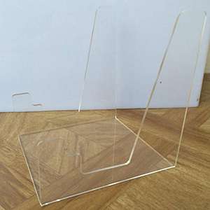 U Shaped Countertop Acrylic Frying Pan Rack