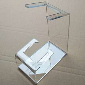 Hair Dryer Transparent Acrylic Display Rack